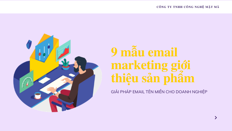 Email marketing giới thiệu sản phẩm