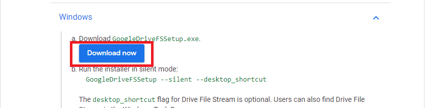Google Drive Stream