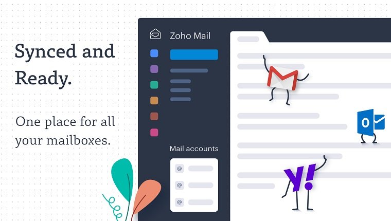 ứng dụng IMAP trong Zoho Mail