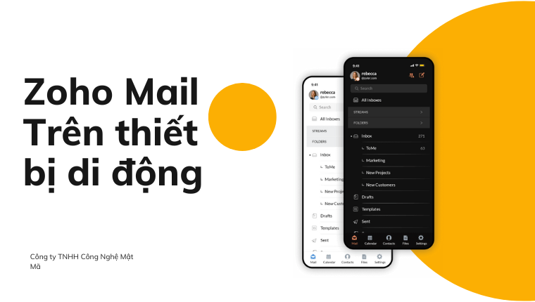 Zoho Mail trên thiết bị di động